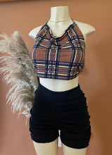 Load image into Gallery viewer, Checkered Halter Top
